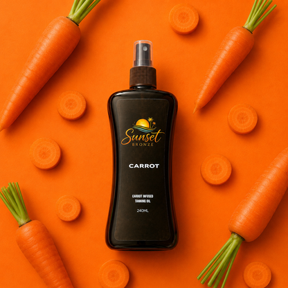 SUNSET BRONZE CARROT TANNING OIL 240ML